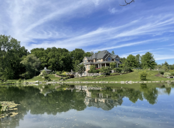 A home on a lake 