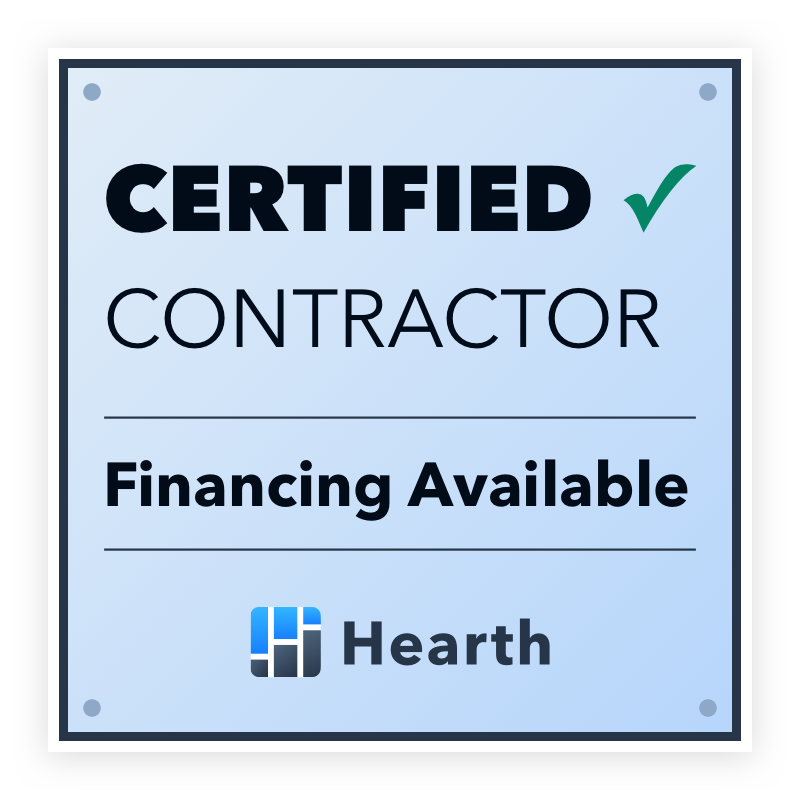 certified Contractor Financing Available Hearth