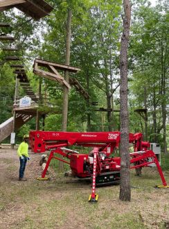 A picture of tree equipment 