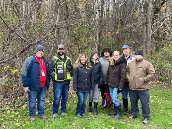 Members of the Williamson School District's Woods Committee